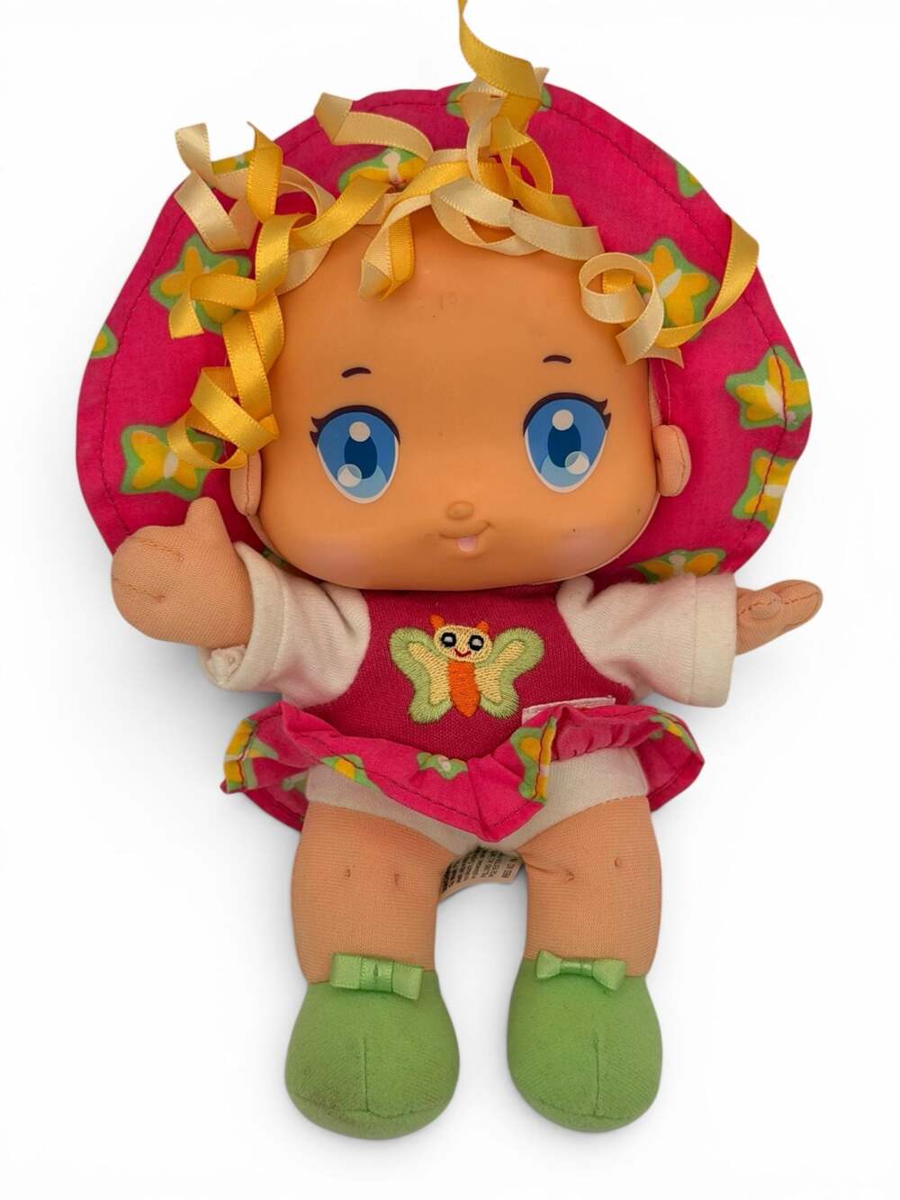 Playskool 2006 Busy Lil' Butterfly Soft Plush Doll with Vinyl Face